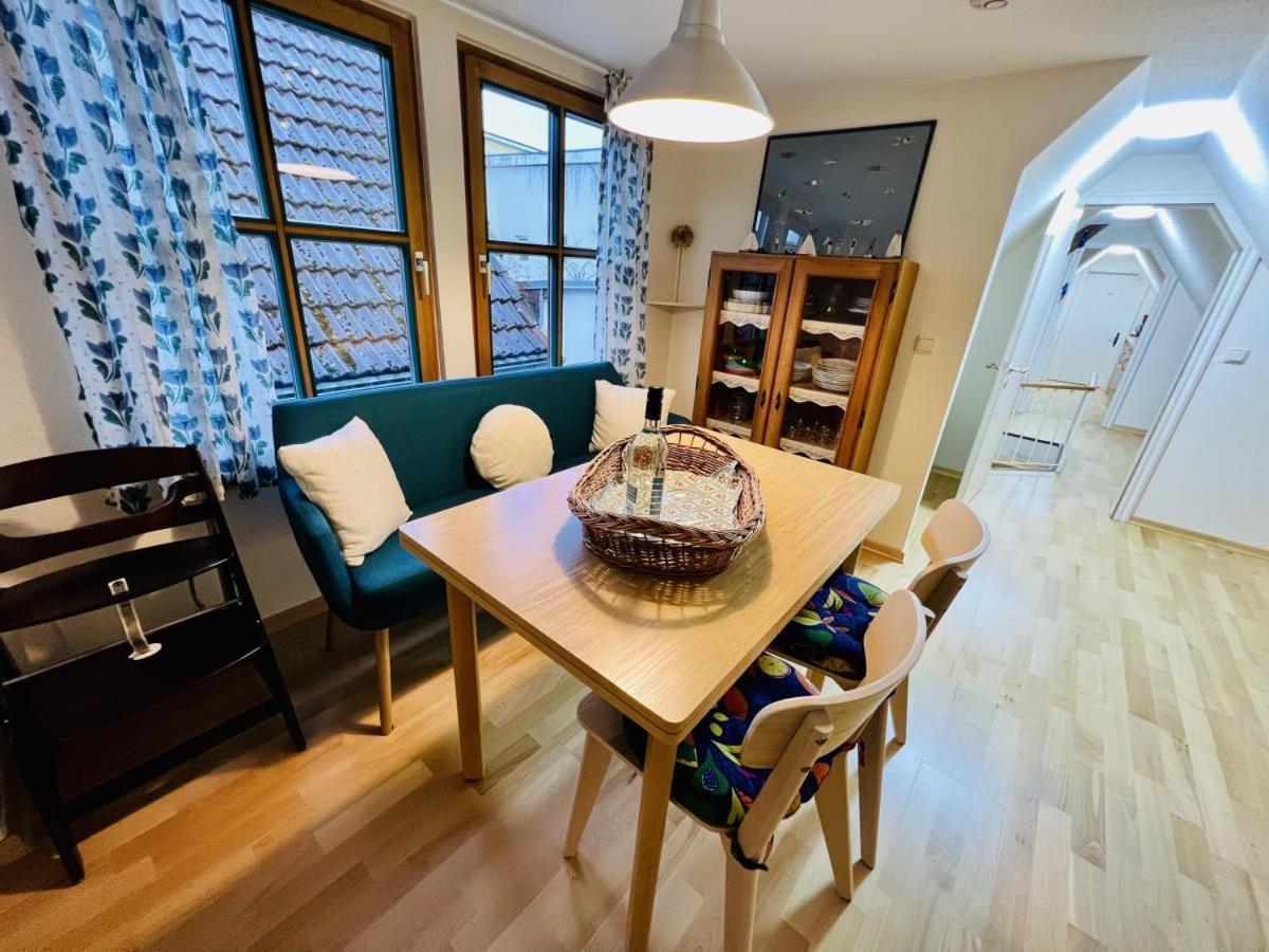 Blaue Tulpe, Balkon Mit Traumblick Apartment รอสต็อค ภายนอก รูปภาพ