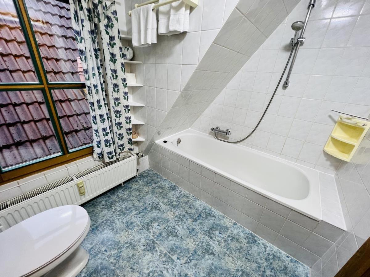 Blaue Tulpe, Balkon Mit Traumblick Apartment รอสต็อค ภายนอก รูปภาพ