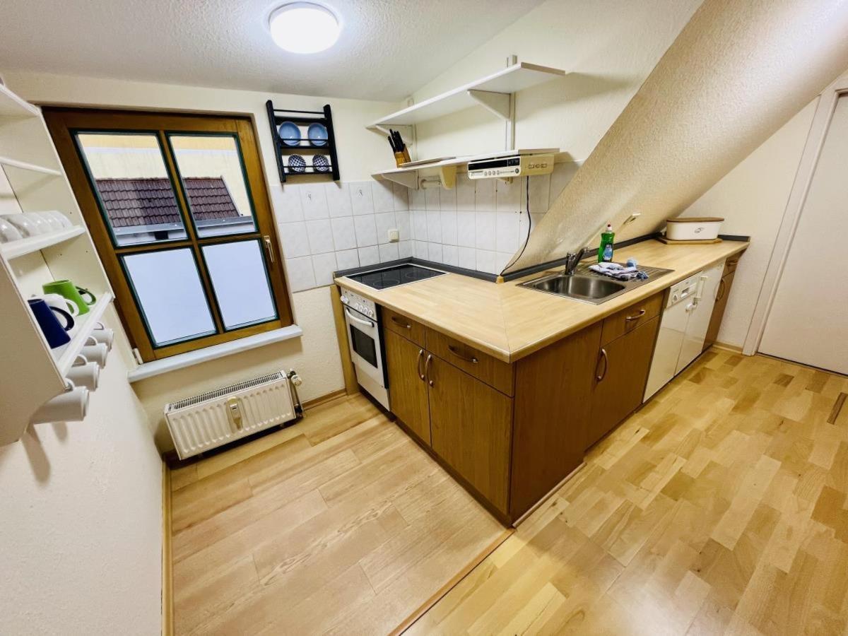 Blaue Tulpe, Balkon Mit Traumblick Apartment รอสต็อค ภายนอก รูปภาพ
