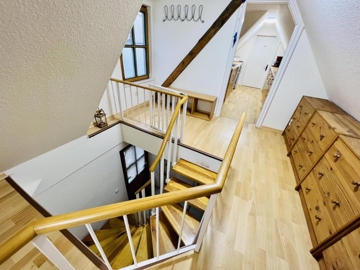 Blaue Tulpe, Balkon Mit Traumblick Apartment รอสต็อค ภายนอก รูปภาพ