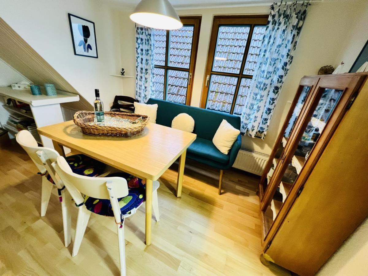 Blaue Tulpe, Balkon Mit Traumblick Apartment รอสต็อค ภายนอก รูปภาพ
